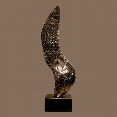 classical stainless steel sculpture