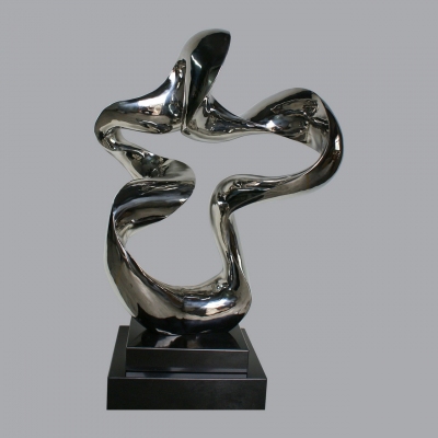 contemporary stainless steel art decoration for sale
