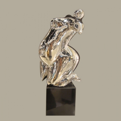 surrealism stainless steel art sculpture for sale