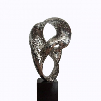 famous modern stainless steel sculpture for sale