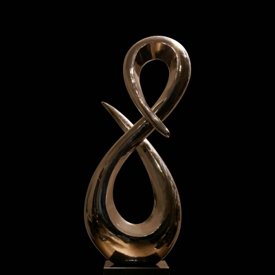 gold stainless steel art sculpture for sale
