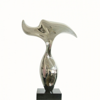 modern abstract stainless steel art decoration