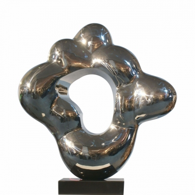 modern art stainless steel art sculpture for garden