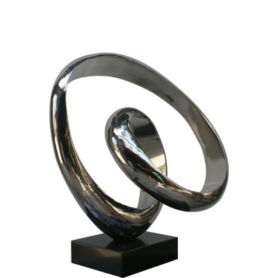moving stainless steel sculpture
