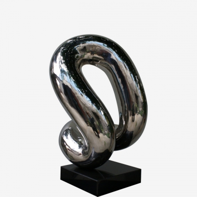 moving stainless steel art decoration for sale