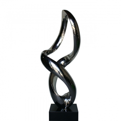 pubic stand stainless steel sculpture