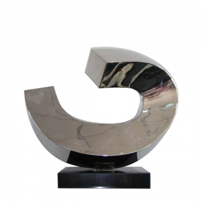 surrealism stainless steel sculpture for sale