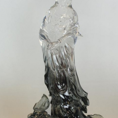 Clear Resin Sculpture, clear resin statue, clear resin figure statue