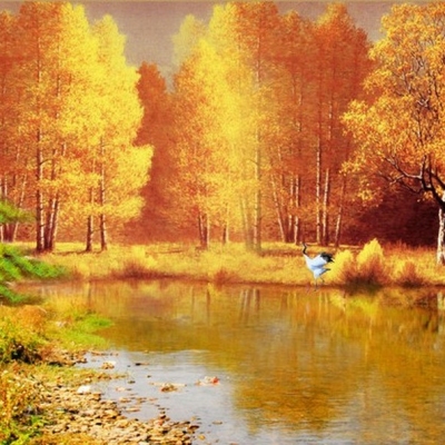 Handmade Landscape Canvas Oil paintings